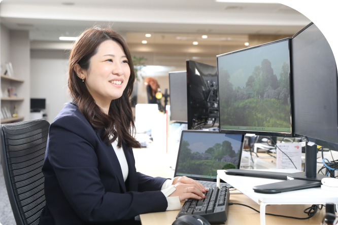 朝礼の様子