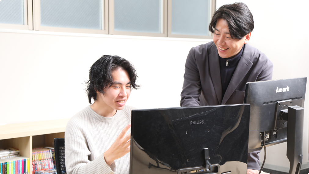 OJTの様子