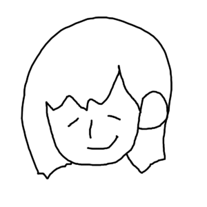 白石晴香の似顔絵