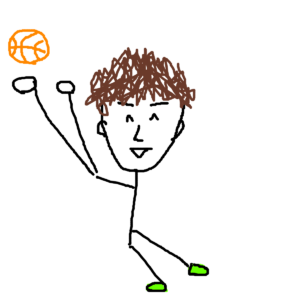 コウキの似顔絵