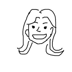 伊與田 咲帆の似顔絵